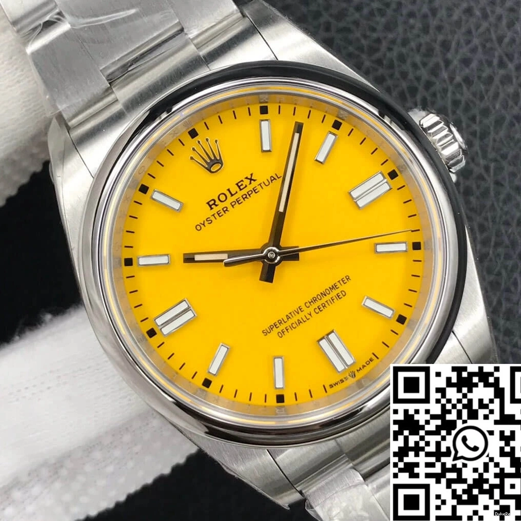 Factory Perpetual Dial Rolex Oyster M126000-0004 Yellow 36MM EW 0123